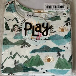 Little Sleepies Sun and Tree Print Dress